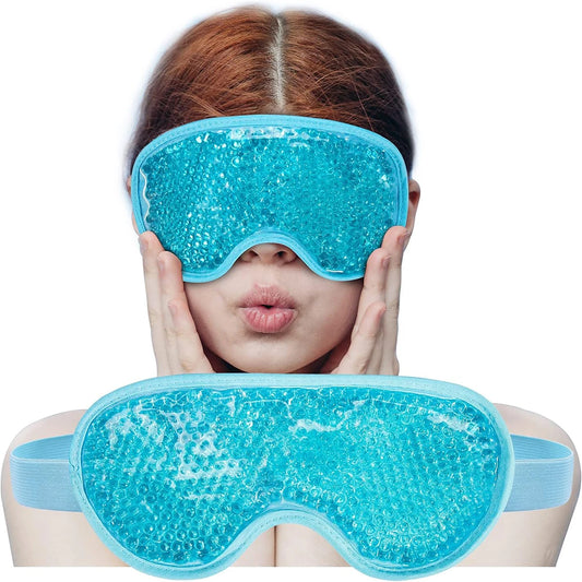 Reusable Cooling Gel Eye Mask for Sleep & Relaxation