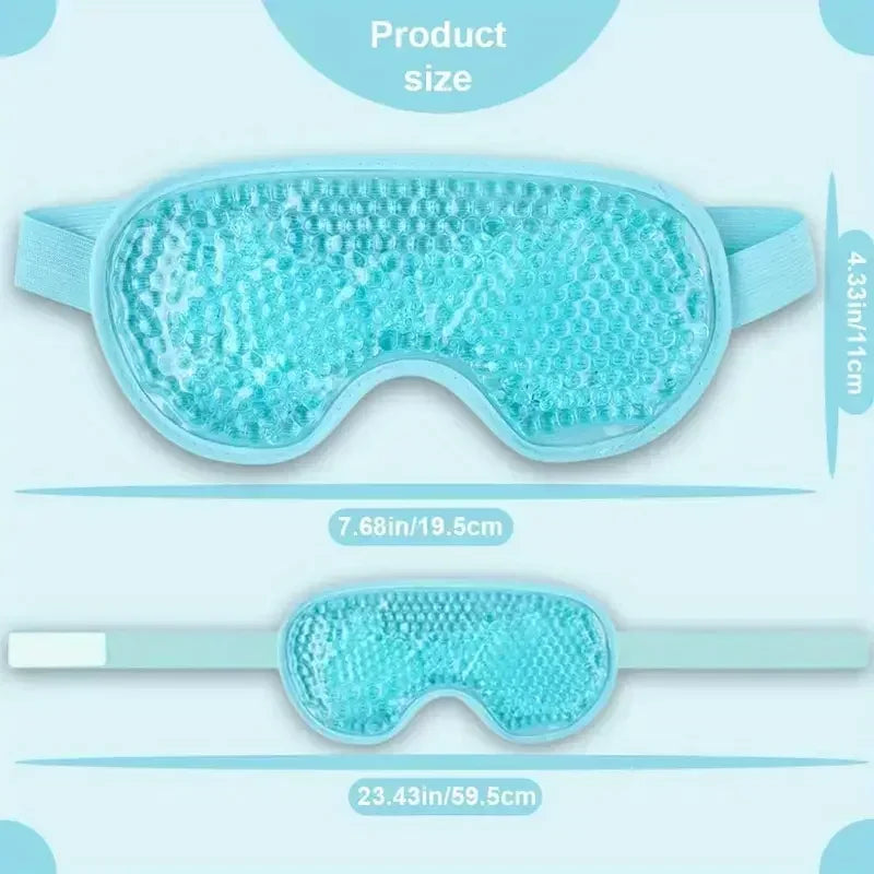 Reusable Cooling Gel Eye Mask for Sleep & Relaxation