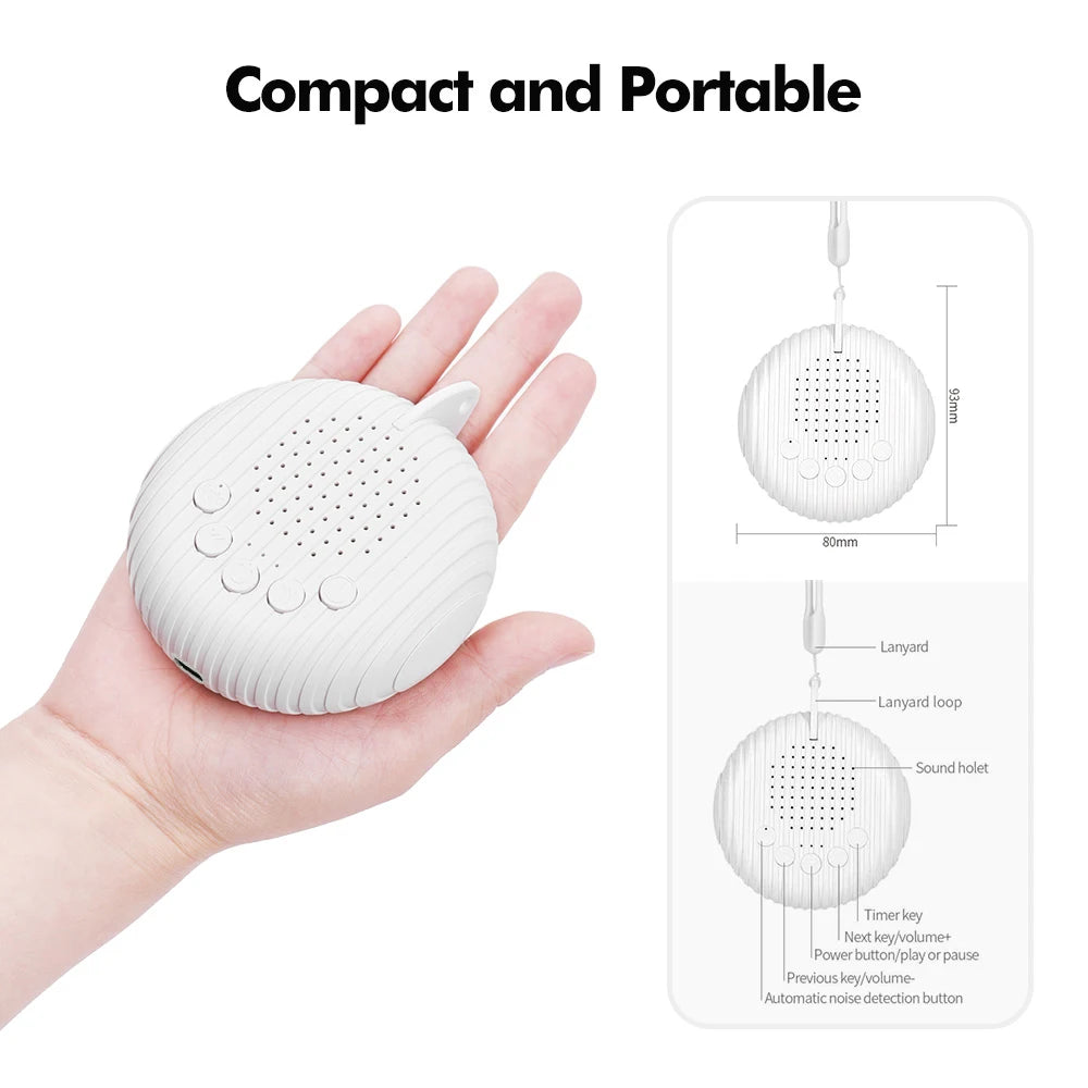 White Noise Machine for Sleep, Relaxation & Baby Comfort