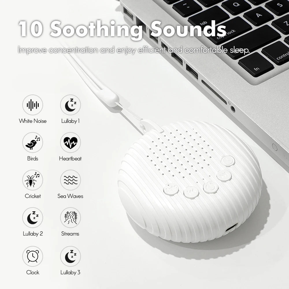 White Noise Machine for Sleep, Relaxation & Baby Comfort