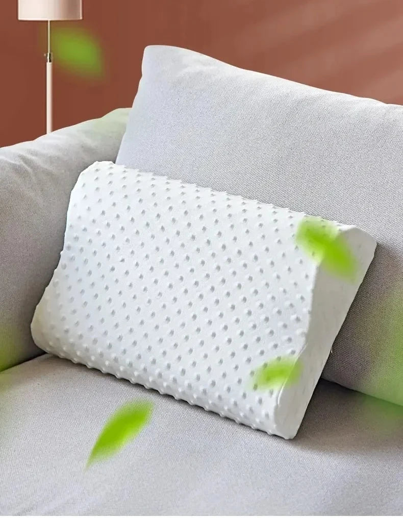 Memory Foam Sleeping Pillow Adjustable Side Sleeping Pillow Relieve Neck and Shoulder Pain Orthopedic Curve Neck Support Pillo