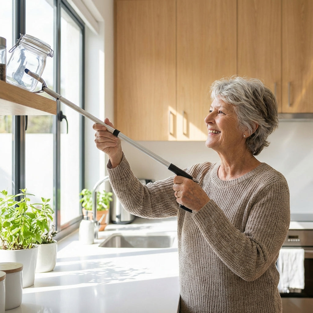 Reach Anything Without Bending or Strain